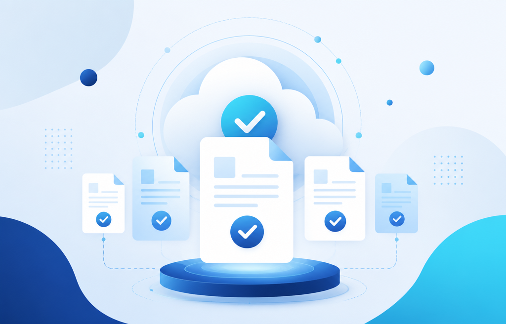 Cloud validation and file archive